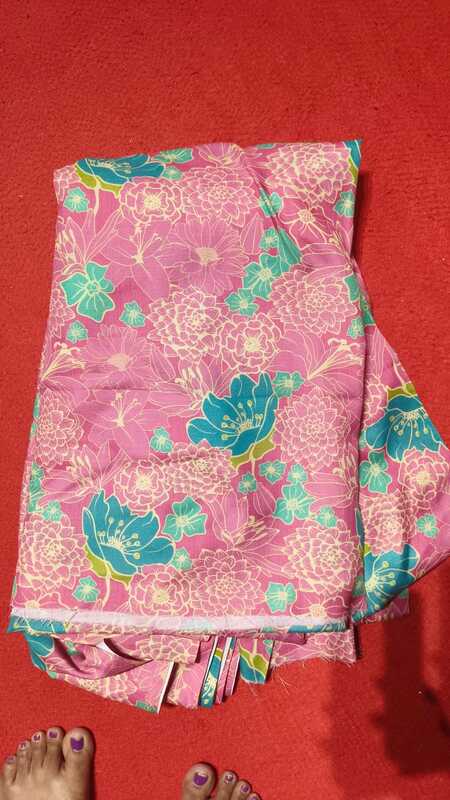 PSQ002 - Pink Garden A-line