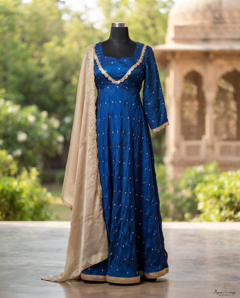 PSQ065 - Alia peacock anarkali